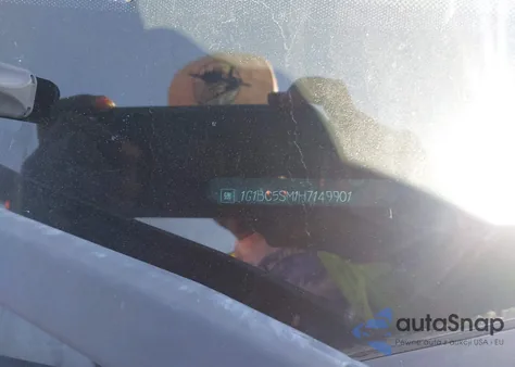 2017 Chevrolet Cruze Ls Auto из США, поврежденный, VIN 1G1BC5SM1H7149901